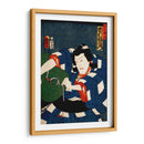 Retrato de un actor 11 - Toyohara Kunichika | Cuadro decorativo de Canvas Lab