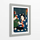 Retrato de un actor 11 - Toyohara Kunichika | Cuadro decorativo de Canvas Lab