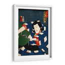 Retrato de un actor 11 - Toyohara Kunichika | Cuadro decorativo de Canvas Lab