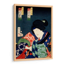 Retrato de un actor 12 - Toyohara Kunichika | Cuadro decorativo de Canvas Lab