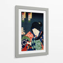 Retrato de un actor 12 - Toyohara Kunichika | Cuadro decorativo de Canvas Lab