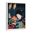 Retrato de un actor 12 - Toyohara Kunichika | Cuadro decorativo de Canvas Lab