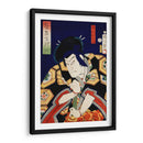 Retrato de un actor 14 - Toyohara Kunichika | Cuadro decorativo de Canvas Lab