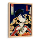 Retrato de un actor 14 - Toyohara Kunichika | Cuadro decorativo de Canvas Lab