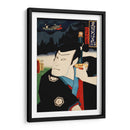 Retrato de un actor 15 - Toyohara Kunichika | Cuadro decorativo de Canvas Lab