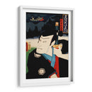 Retrato de un actor 15 - Toyohara Kunichika | Cuadro decorativo de Canvas Lab