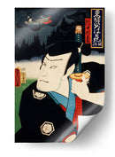 Retrato de un actor 15 - Toyohara Kunichika | Cuadro decorativo de Canvas Lab