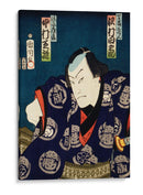 Retrato de un actor 16 - Toyohara Kunichika | Cuadro decorativo de Canvas Lab