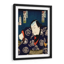 Retrato de un actor 16 - Toyohara Kunichika | Cuadro decorativo de Canvas Lab