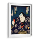 Retrato de un actor 16 - Toyohara Kunichika | Cuadro decorativo de Canvas Lab
