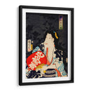 Retrato de una actriz - Toyohara Kunichika | Cuadro decorativo de Canvas Lab