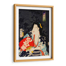 Retrato de una actriz - Toyohara Kunichika | Cuadro decorativo de Canvas Lab