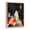 Retrato de una actriz - Toyohara Kunichika | Cuadro decorativo de Canvas Lab