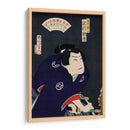 Sawamura Tossho no Shirai Gonpachi - Toyohara Kunichika | Cuadro decorativo de Canvas Lab