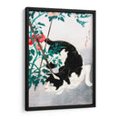 Gato con planta de tomate - Hiroaki Takahashi | Cuadro decorativo de Canvas Lab