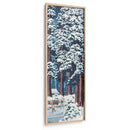 Camino arbolado de cedro en Nikkō - Hiroaki Takahashi | Cuadro decorativo de Canvas Lab