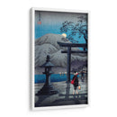 Lago Hakone a la luz de la luna - Hiroaki Takahashi | Cuadro decorativo de Canvas Lab