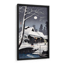 Luz de luna en la nieve - Hiroaki Takahashi | Cuadro decorativo de Canvas Lab