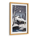 Luz de luna en la nieve - Hiroaki Takahashi | Cuadro decorativo de Canvas Lab