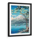 Monte Fuji desde el lago Yamanaka - Hiroaki Takahashi | Cuadro decorativo de Canvas Lab