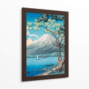 Monte Fuji desde el lago Yamanaka - Hiroaki Takahashi | Cuadro decorativo de Canvas Lab