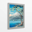 Monte Fuji desde el lago Yamanaka - Hiroaki Takahashi | Cuadro decorativo de Canvas Lab