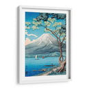 Monte Fuji desde el lago Yamanaka - Hiroaki Takahashi | Cuadro decorativo de Canvas Lab