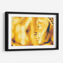 El perfil del buda dorado | Cuadro decorativo de Canvas Lab