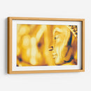 El perfil del buda dorado | Cuadro decorativo de Canvas Lab