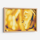 El perfil del buda dorado | Cuadro decorativo de Canvas Lab