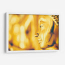 El perfil del buda dorado | Cuadro decorativo de Canvas Lab