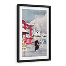 Okabe en la nieve - Hiroaki Takahashi | Cuadro decorativo de Canvas Lab