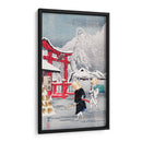 Okabe en la nieve - Hiroaki Takahashi | Cuadro decorativo de Canvas Lab