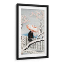 Ciruelo en la nieve - Hiroaki Takahashi | Cuadro decorativo de Canvas Lab