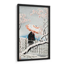 Ciruelo en la nieve - Hiroaki Takahashi | Cuadro decorativo de Canvas Lab
