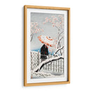 Ciruelo en la nieve - Hiroaki Takahashi | Cuadro decorativo de Canvas Lab