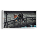 Lluvia en el puente Izumi - Hiroaki Takahashi | Cuadro decorativo de Canvas Lab