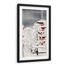 Nieve en Asakusa, Yedo, provincia de Musashi - Hiroaki Takahashi | Cuadro decorativo de Canvas Lab