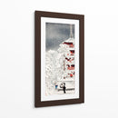 Nieve en Asakusa, Yedo, provincia de Musashi - Hiroaki Takahashi | Cuadro decorativo de Canvas Lab