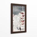 Nieve en Asakusa, Yedo, provincia de Musashi - Hiroaki Takahashi | Cuadro decorativo de Canvas Lab