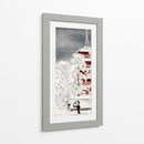 Nieve en Asakusa, Yedo, provincia de Musashi - Hiroaki Takahashi | Cuadro decorativo de Canvas Lab