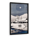 Nieve en Nipponmatsu - Hiroaki Takahashi | Cuadro decorativo de Canvas Lab