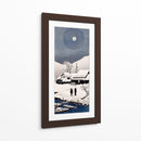 Nieve en Nipponmatsu - Hiroaki Takahashi | Cuadro decorativo de Canvas Lab