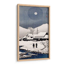 Nieve en Nipponmatsu - Hiroaki Takahashi | Cuadro decorativo de Canvas Lab