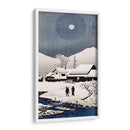 Nieve en Nipponmatsu - Hiroaki Takahashi | Cuadro decorativo de Canvas Lab