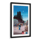 La gran puerta de Yotsuya - Hiroaki Takahashi | Cuadro decorativo de Canvas Lab