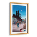 La gran puerta de Yotsuya - Hiroaki Takahashi | Cuadro decorativo de Canvas Lab