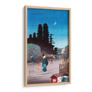 La gran puerta de Yotsuya - Hiroaki Takahashi | Cuadro decorativo de Canvas Lab