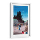 La gran puerta de Yotsuya - Hiroaki Takahashi | Cuadro decorativo de Canvas Lab