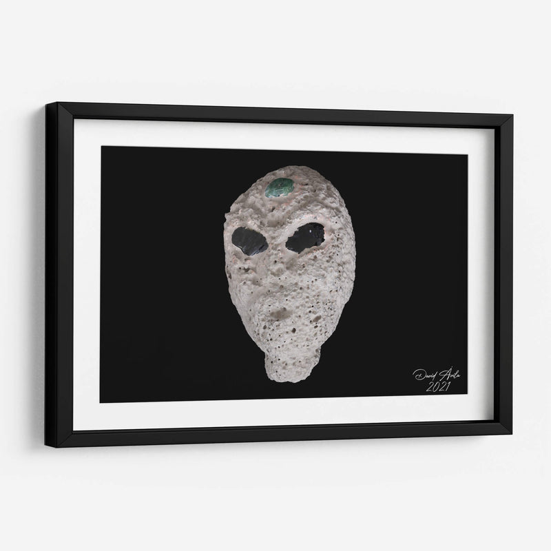 Escultura Cabeza de Ser Gris - David Ávila | Cuadro decorativo de Canvas Lab